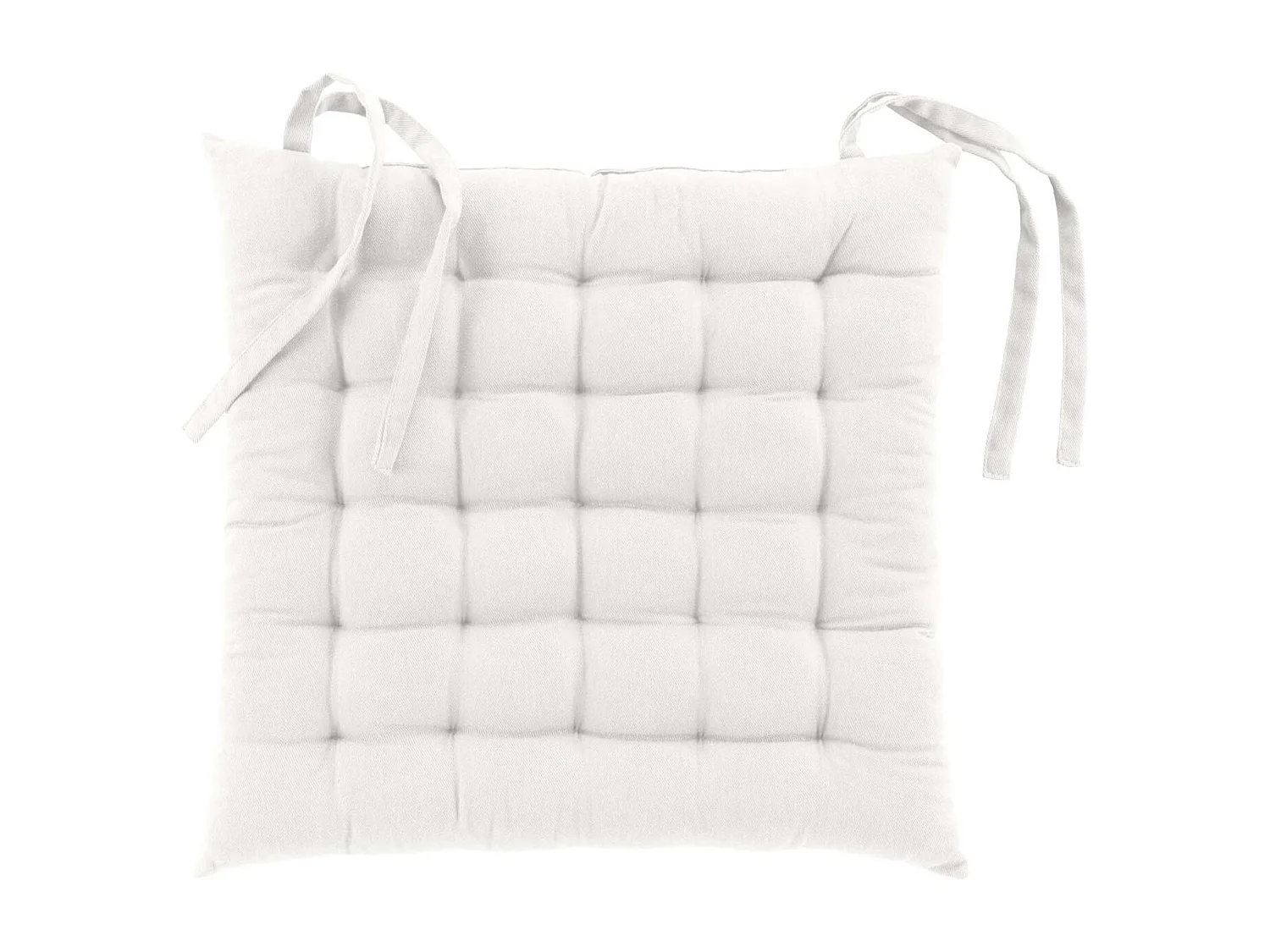 Coussin de Chaise "Twily" 38x38cm Blanc