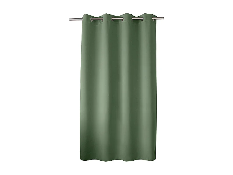 Rideau opaco con hilo negro y 8 ojales 140 x 180 cm