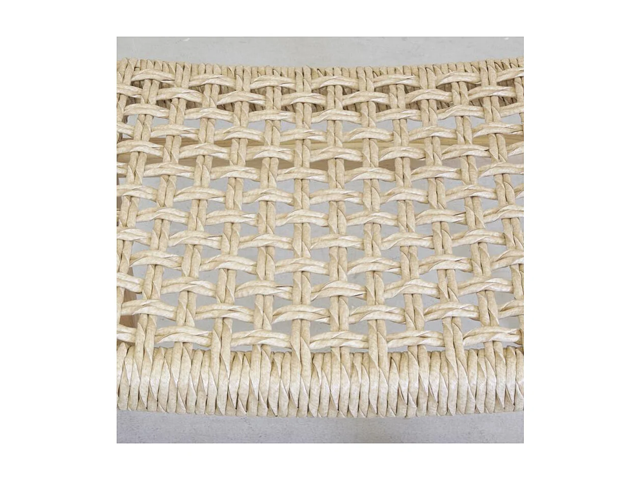 Chaise en teck naturel BAIA (Lot de 2)