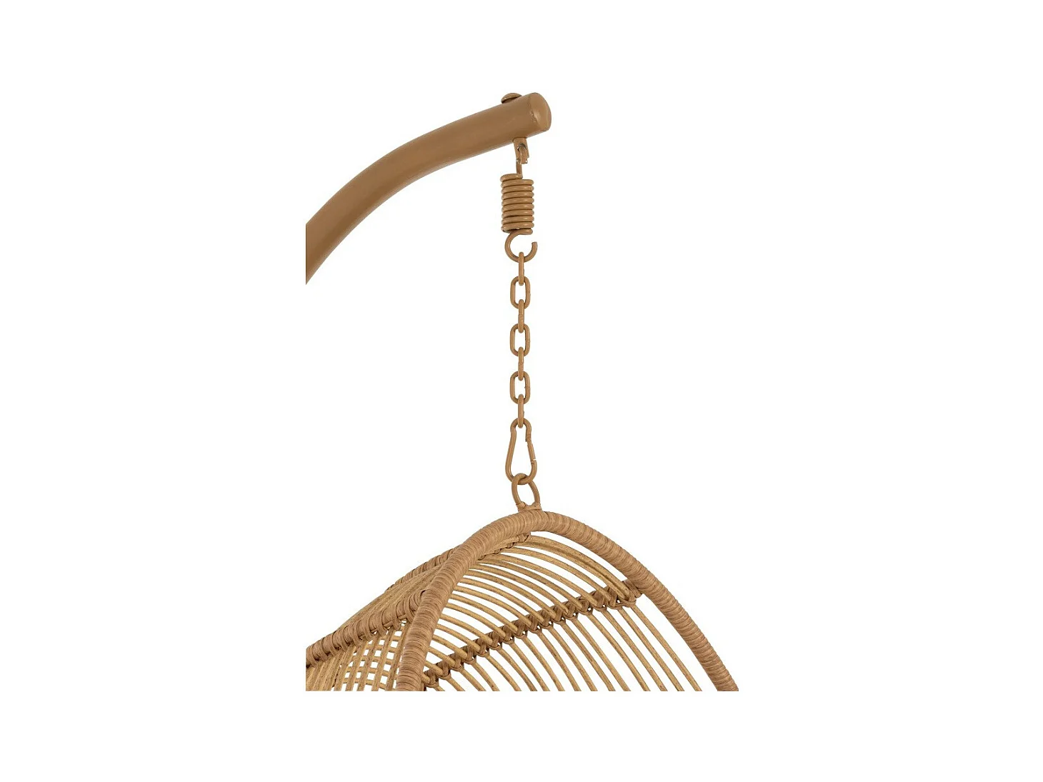 Fauteuil Suspendu Ovale "Aciera" 193cm Naturel