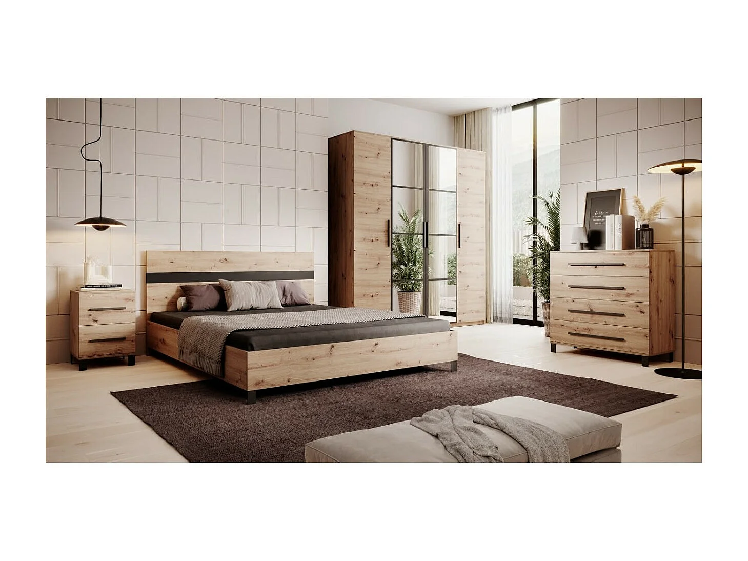 Ecksofa Perano UL/Stoffbezug/Gelb