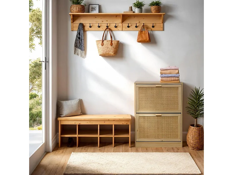 Zapatero Made Pino - Rattan