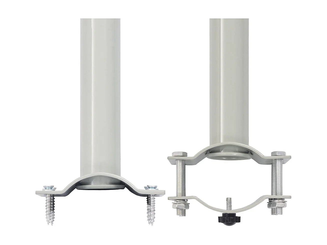 Ausziehbare Seitenmarkise 140 x 300 cm Blau