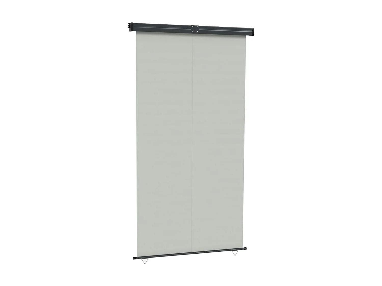 Balkon-Seitenmarkise 165x250 cm Grau