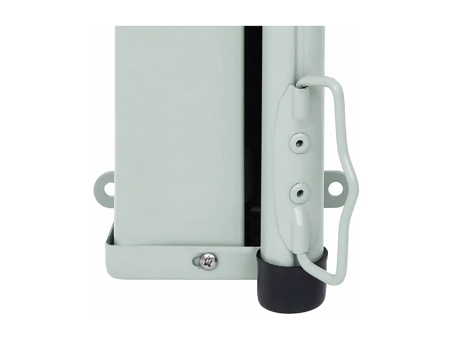 Seitenmarkise Ausziehbar 200x500 cm Schwarz