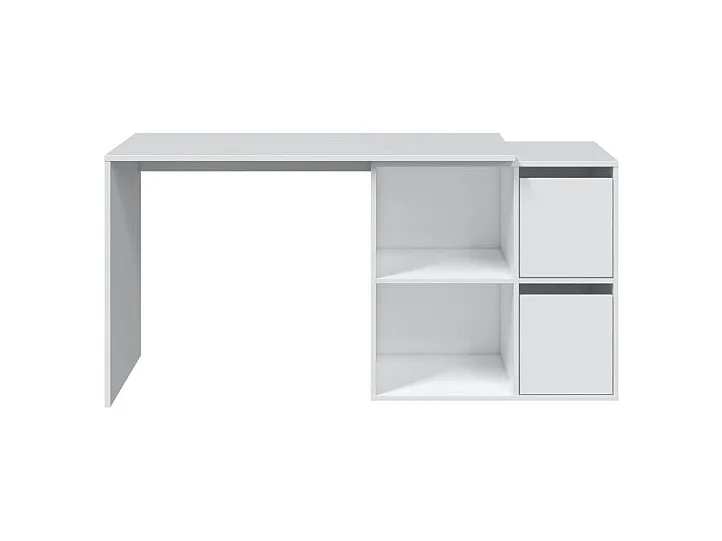 Mesa de escritorio multiposición Spacio Blanco Artik (Blanco Mate)