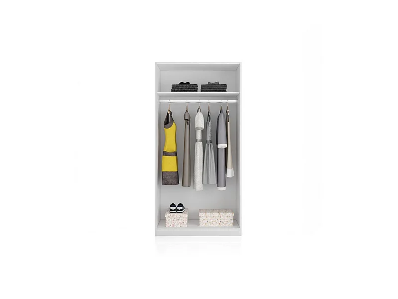 Armario Lenor 2 Puertas Correderas Blanco