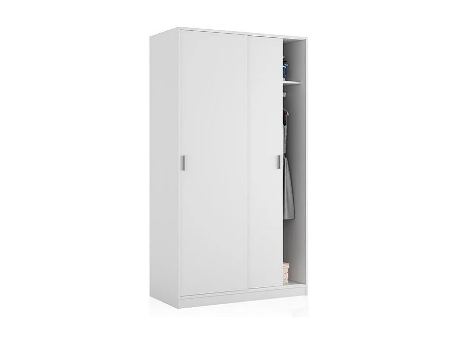 Armario Lenor 2 Puertas Correderas Blanco