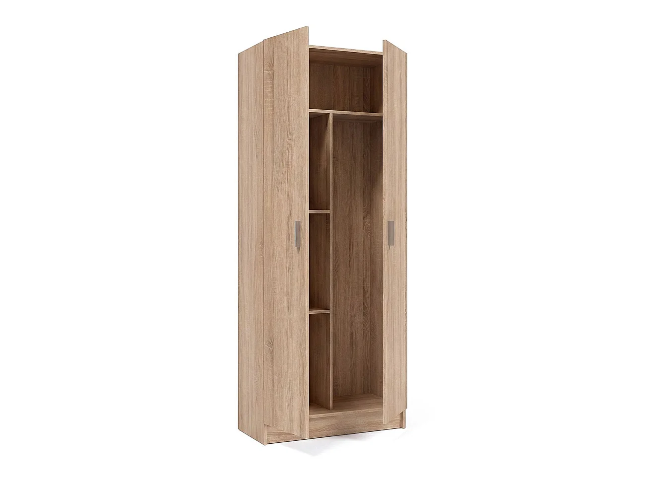 Armário de 2 portas, 73 x 180 cm, Multi Useful Roble