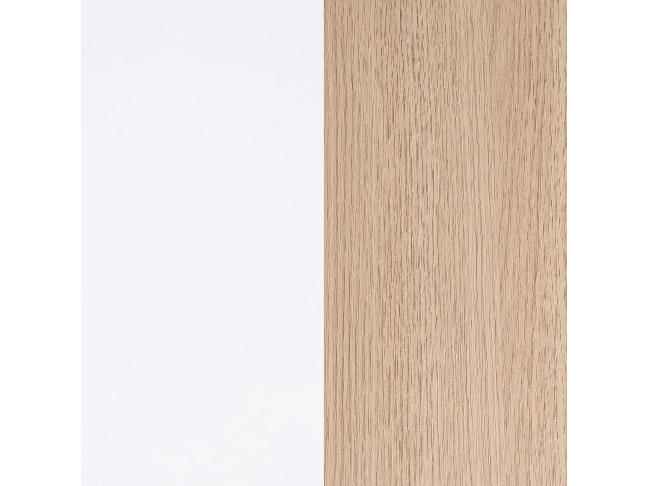 Armario Vestidor Aura Blanco Artik (Blanco Mate) - Roble Canadian