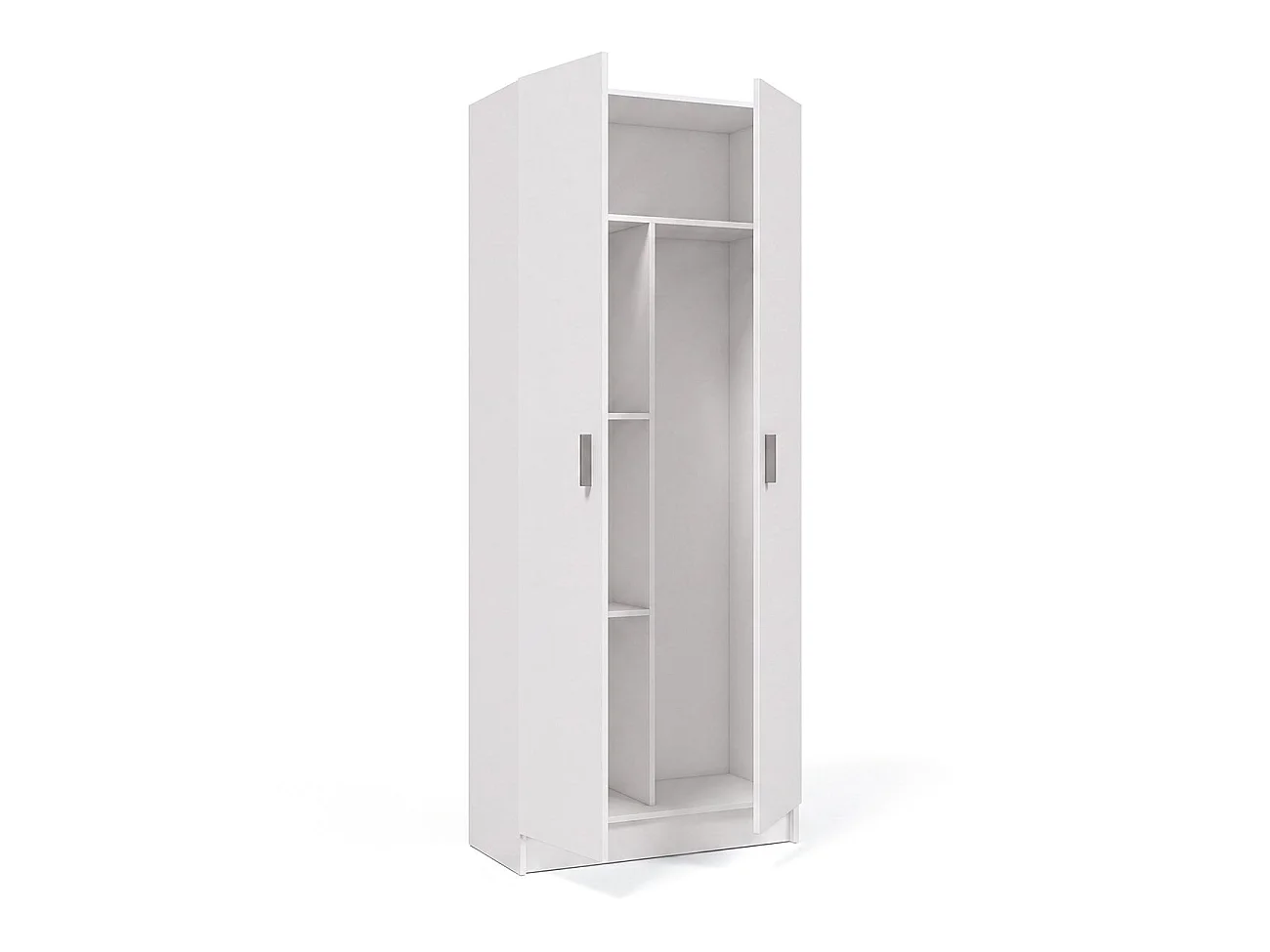 Armário de 2 portas, 73 x 180 cm, Multi Useful Blanco