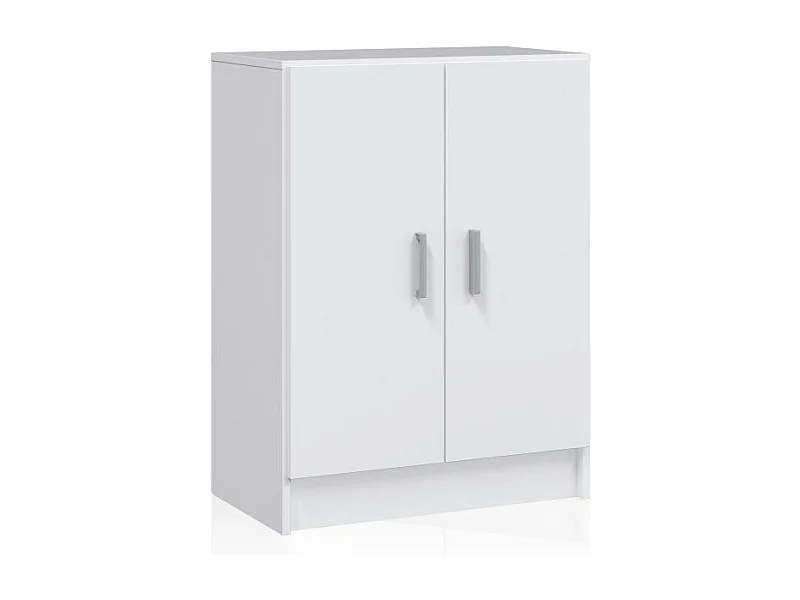 Armario Multi Useful Low 2 Puertas Blanco
