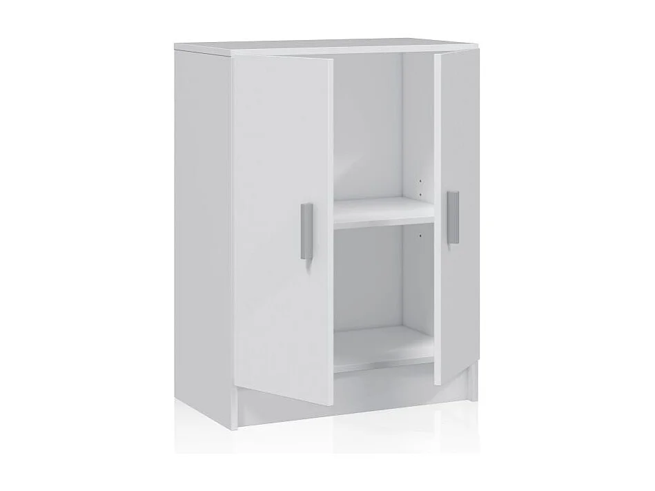 Armario Multi Useful Low 2 Puertas Blanco
