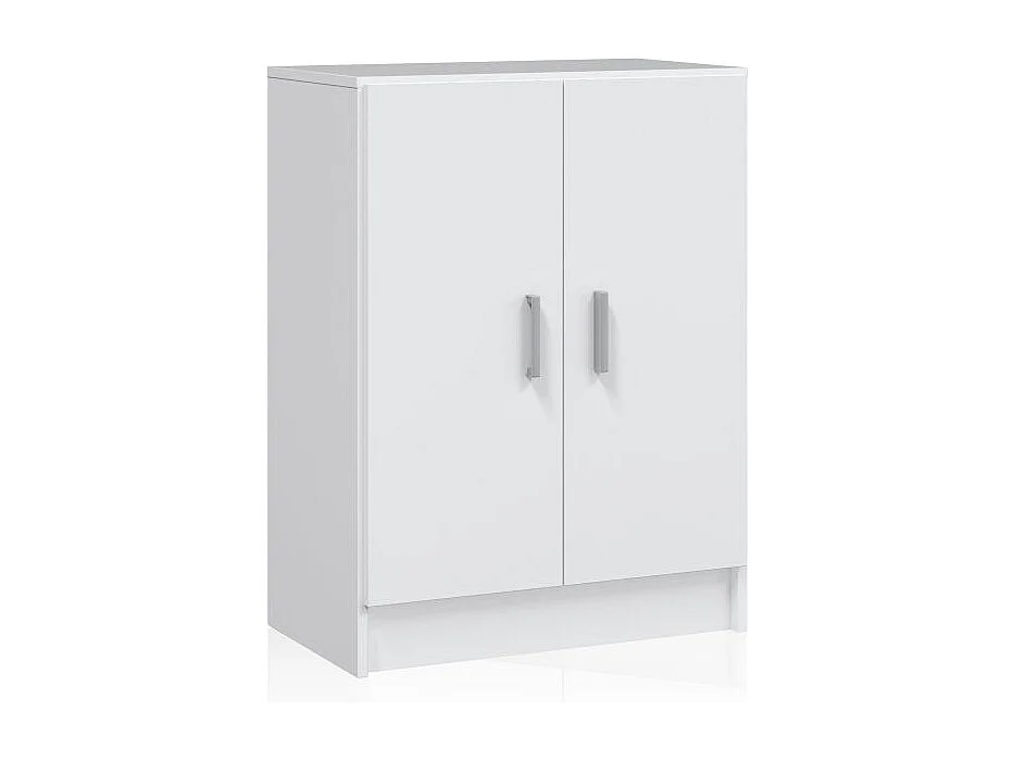 Armario Multi Useful Low 2 Puertas Blanco