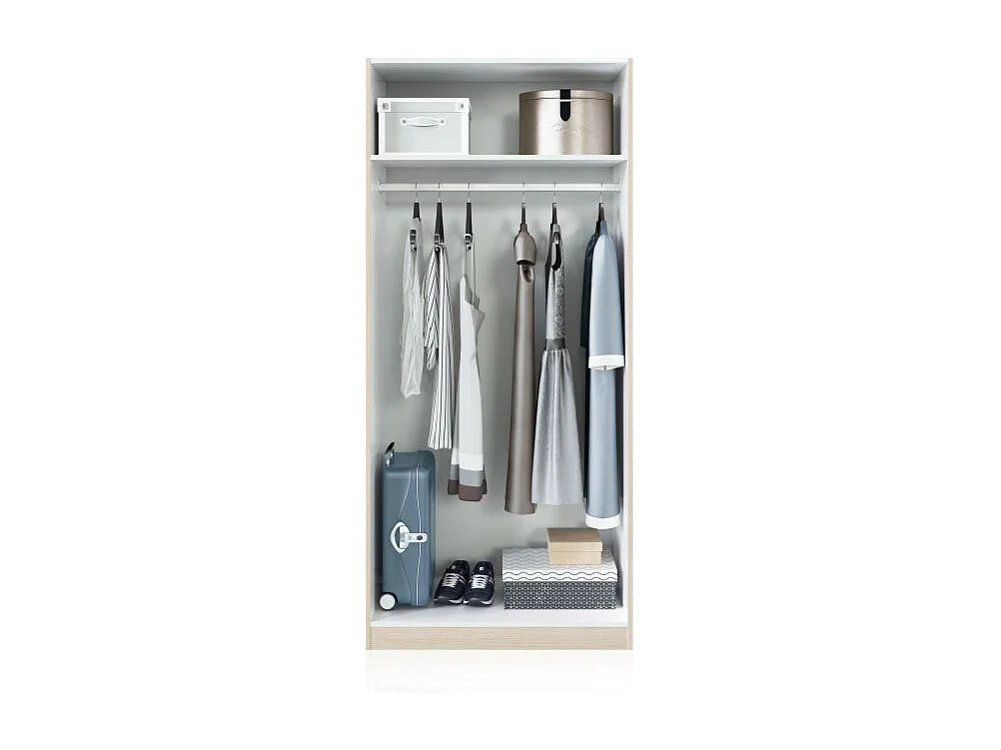 Armario Astra 2 Puertas Roble