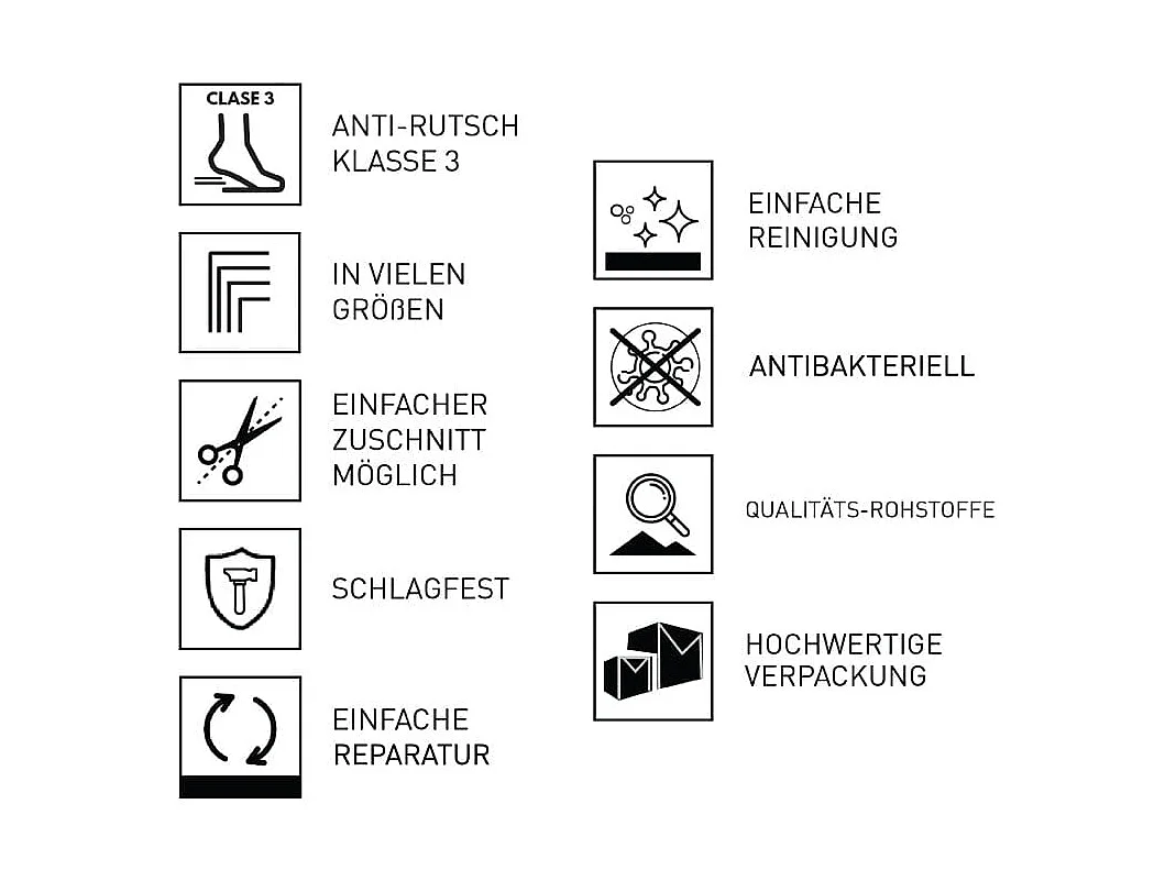 Mineralguss-Duschwanne extra flach LUX Schieferoptik schwarz 70x130cm Edelstahl in gleicher Farbe Auslaufschutz in Farbe