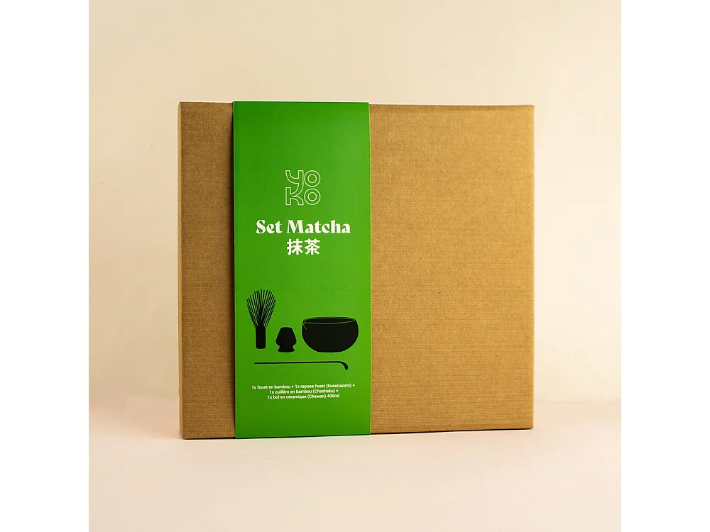 Coffret 4 pièces Matcha