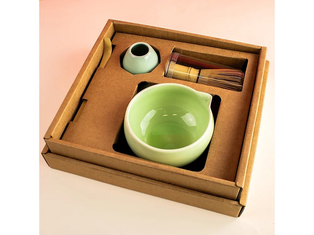 Coffret 4 pièces Matcha