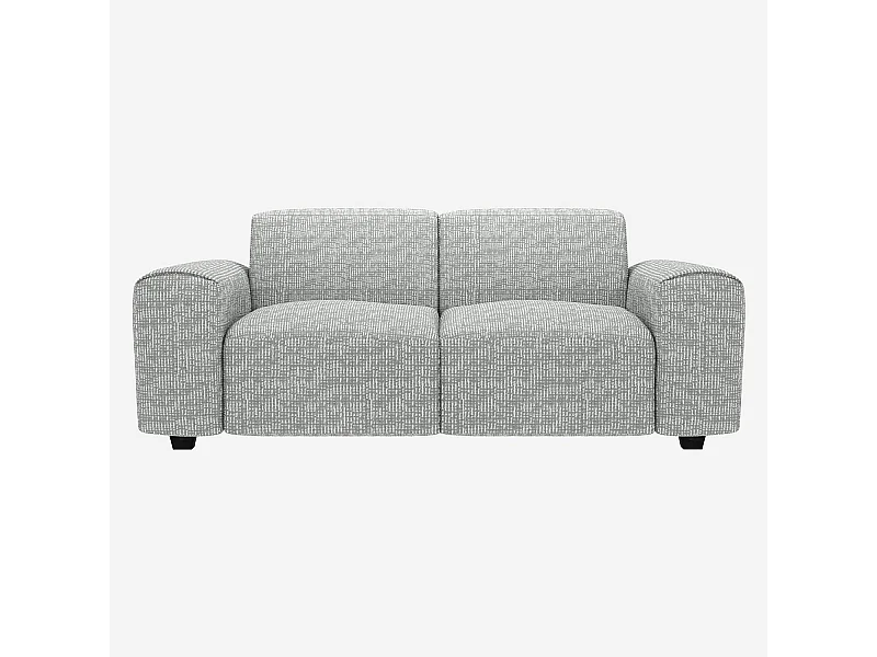 Habitat - Canapé 2 places en tissu Alba - Gris brume - Posada