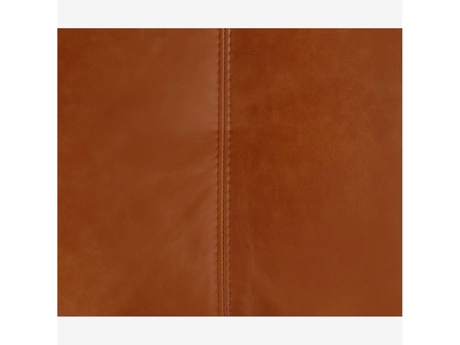 Habitat - Canapé d'angle droit en cuir Vintage Leather - Marron cognac - Montino