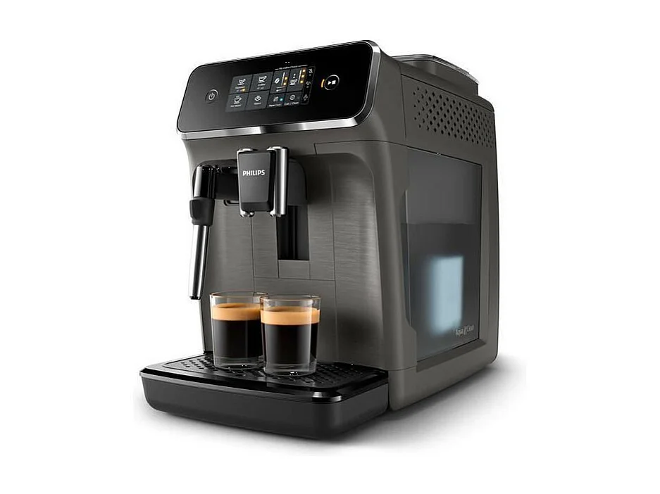 Philips Cafeteras Espresso Automatica 2 Bevande 1,8L 1500W - Macchina Caffè Ceramica 3 Bevande 5 Macinature