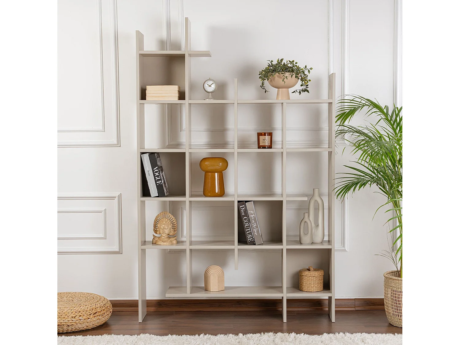 Etagère 18 tablettes H188 cm - Manco
