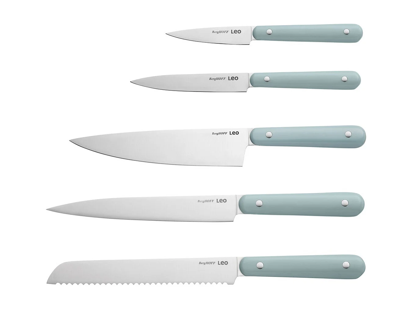 Berghoff Set de 5 couteaux lames inox - 3950473