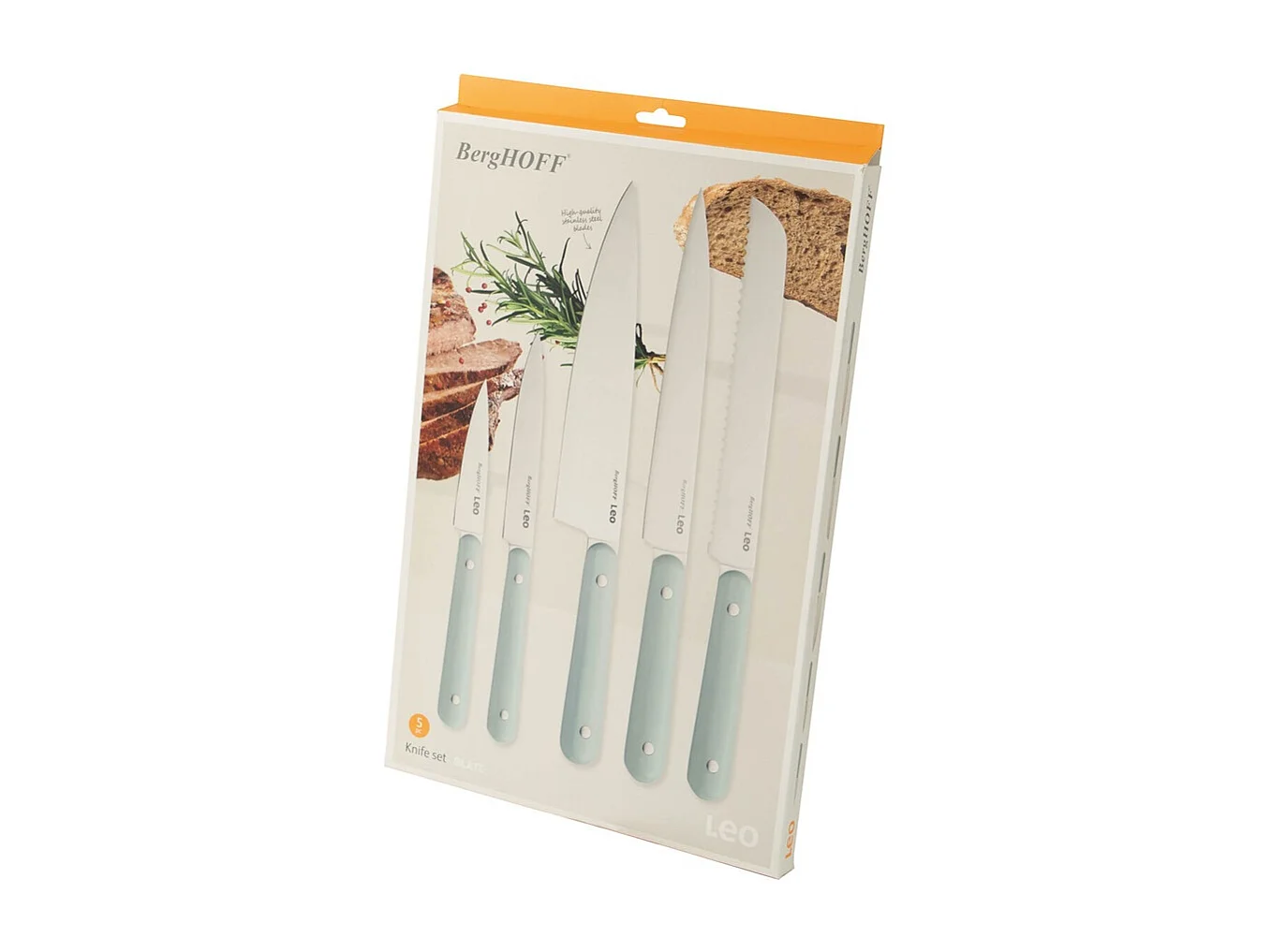 Berghoff Set de 5 couteaux lames inox - 3950473