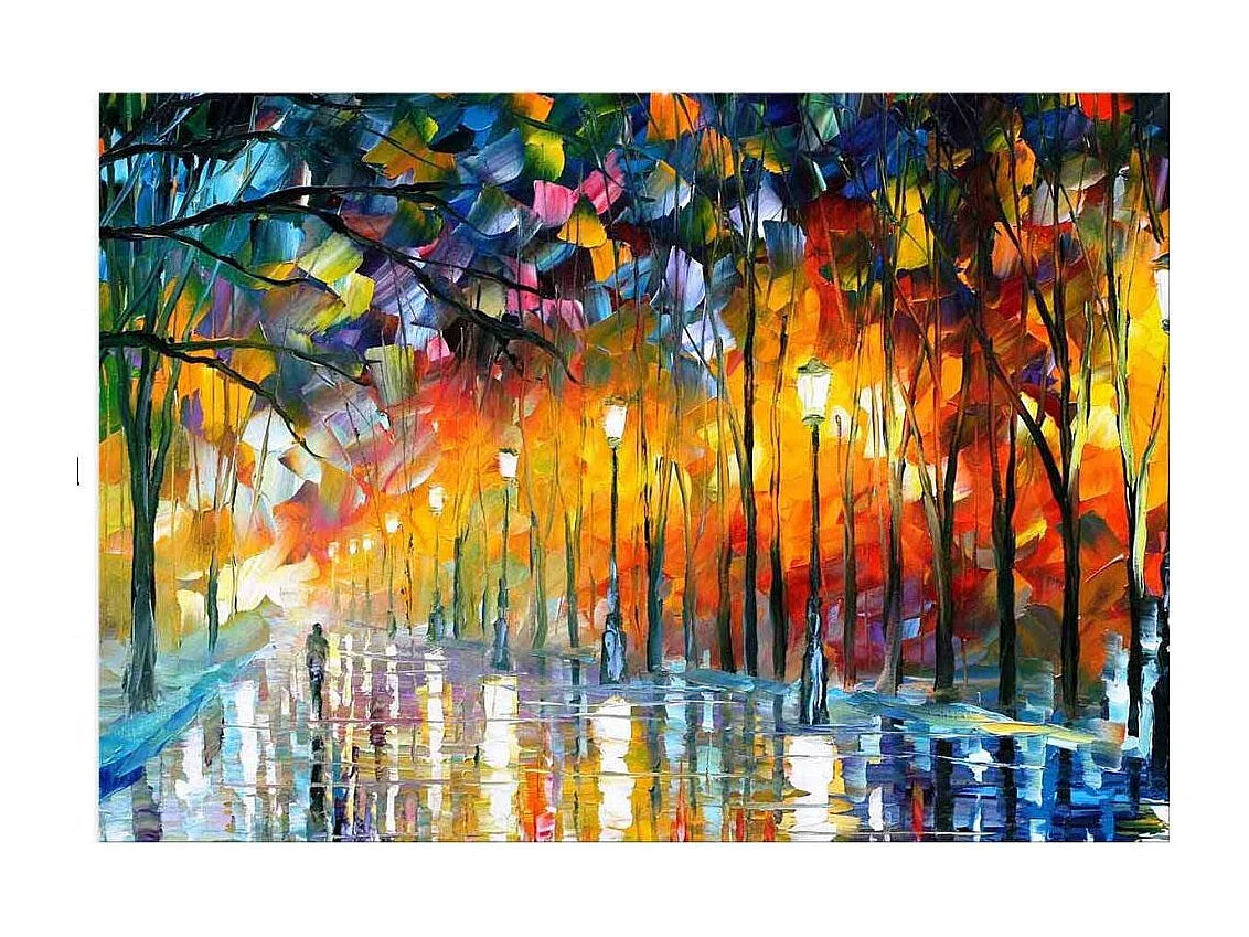 Toile décorative Misty mood 100 x 70 cm