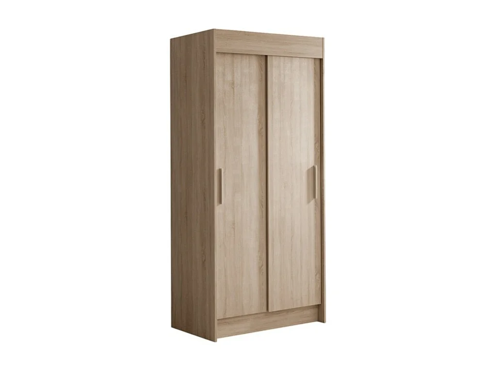 Armoire Marien (100cm)/portes coulissantes/Marron