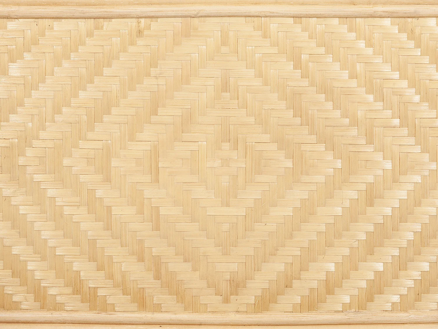 Etagère avec 5 tablettes en rotin et bambou - Naturel - ZARYNO