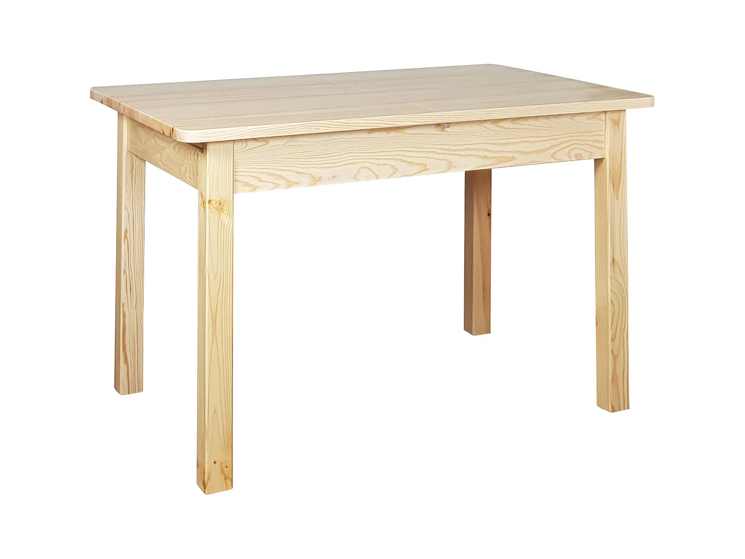 Stół rozkładany 120 / 168 x 75 cm drewniany, sosnowy