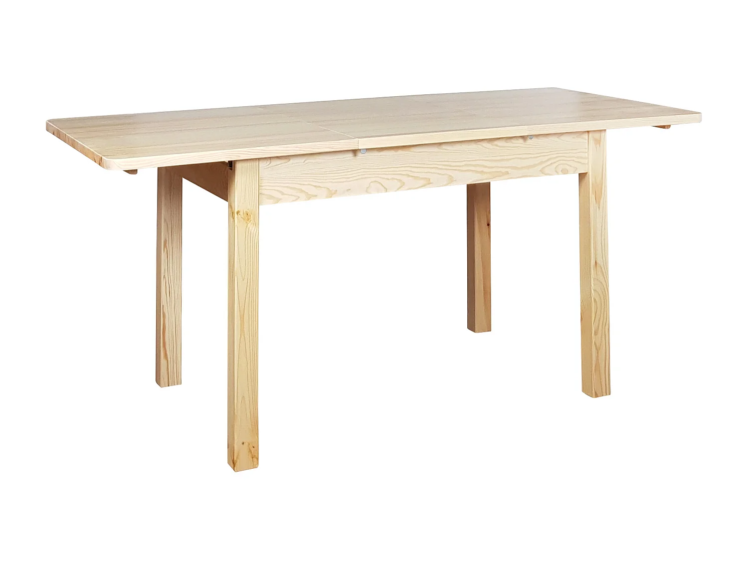 Uitschuiftafel 120 / 168 x 75 cm hout, grenen