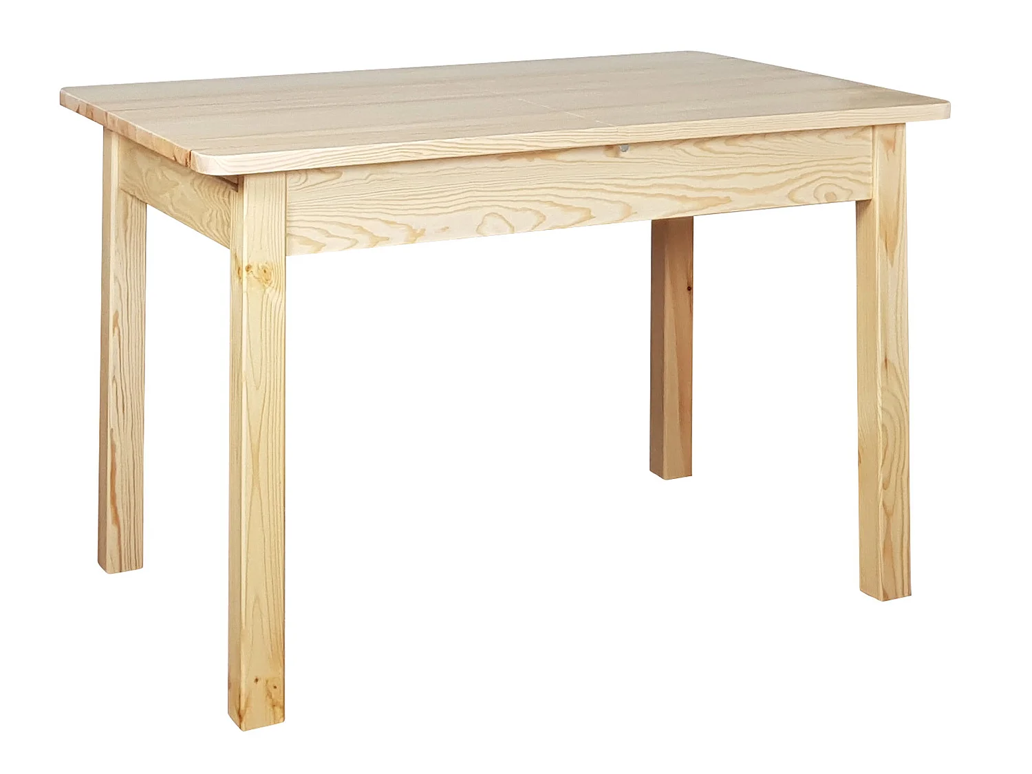 Ausziehtisch 120 / 168 x 75 cm aus Holz, Kiefer