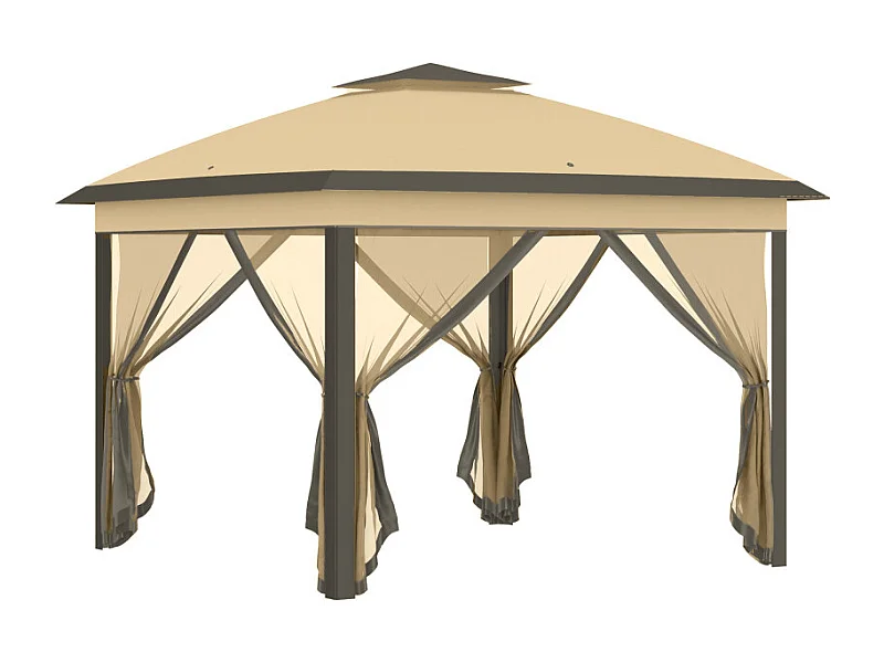 Tonnelle pop-up pliante RHODES beige