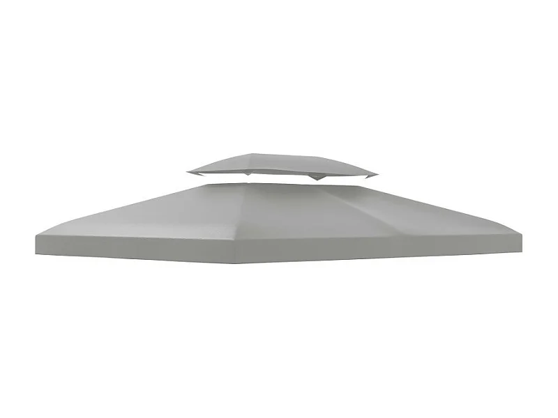 Toile de rechange pour tonnelle barnum DONNIE grise