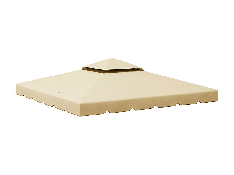 Toile de rechange pour tonnelle barnum EMILIE beige