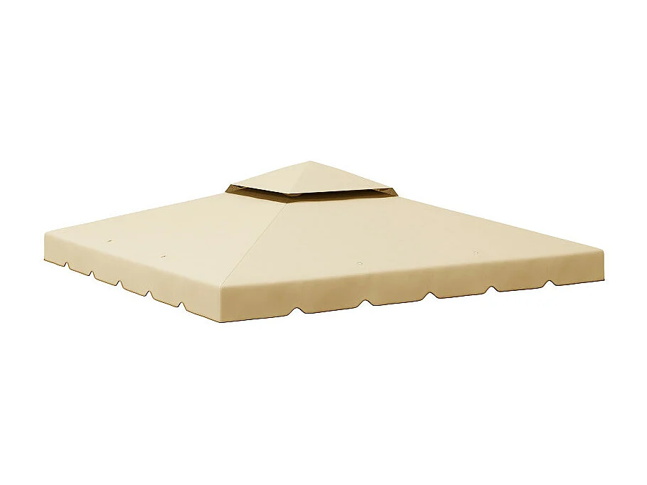 Toile de rechange pour tonnelle barnum EMILIE beige