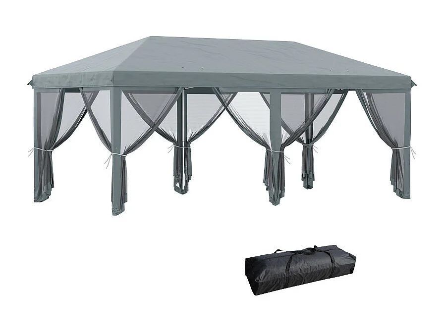 Tonnelle barnum pop-up ALEXANDRO gris