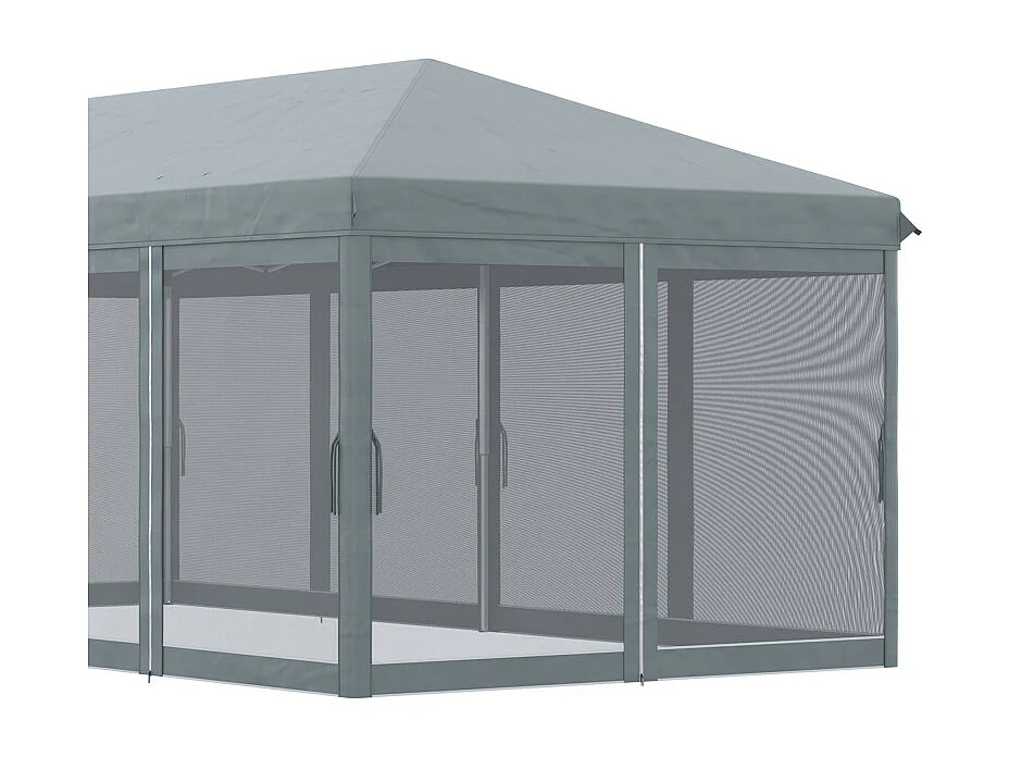 Tonnelle barnum pop-up ALEXANDRO gris