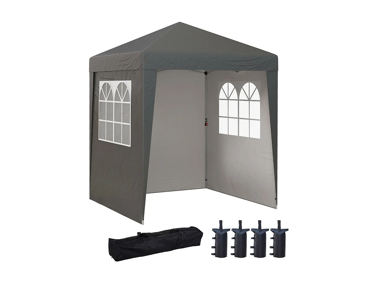 Tonnelle pop-up pliante VIVIAN Grise