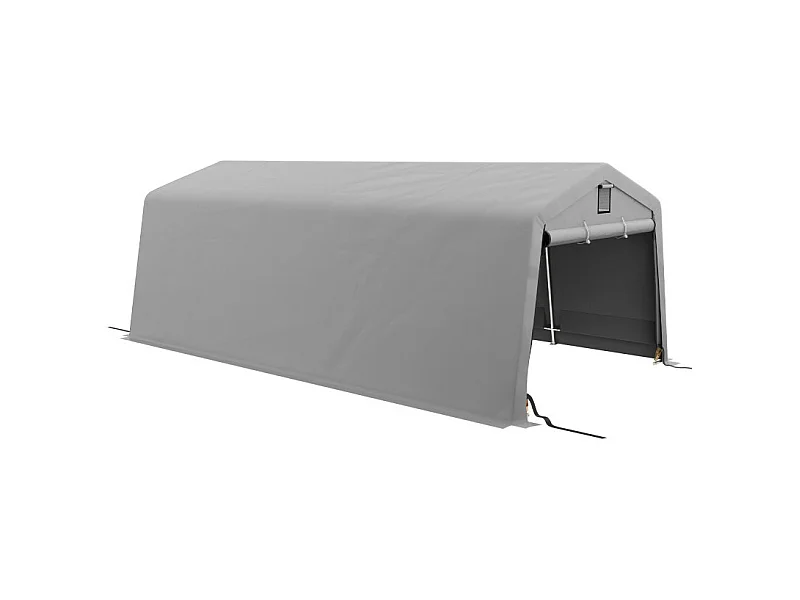 Tente garage carport PORTOS gris