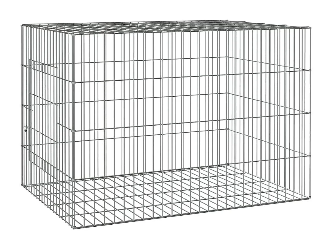 Jaula para conejos 78x54x54 cm Hierro galvanizado