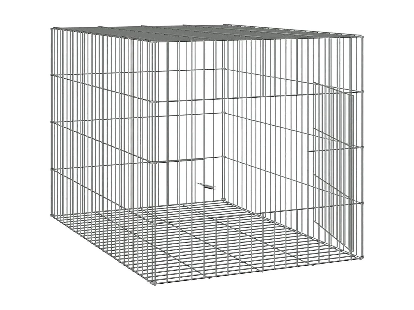 Jaula para conejos 78x54x54 cm Hierro galvanizado
