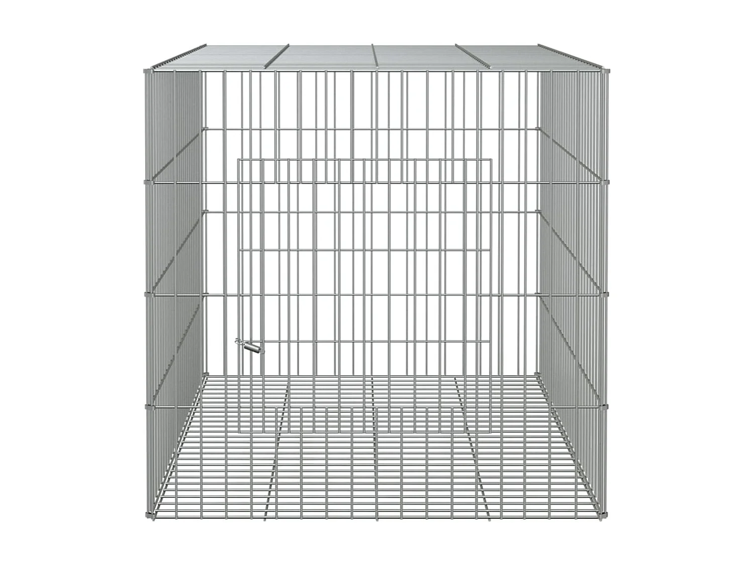 Cage à lapin 78x54x54 cm Fer galvanisé