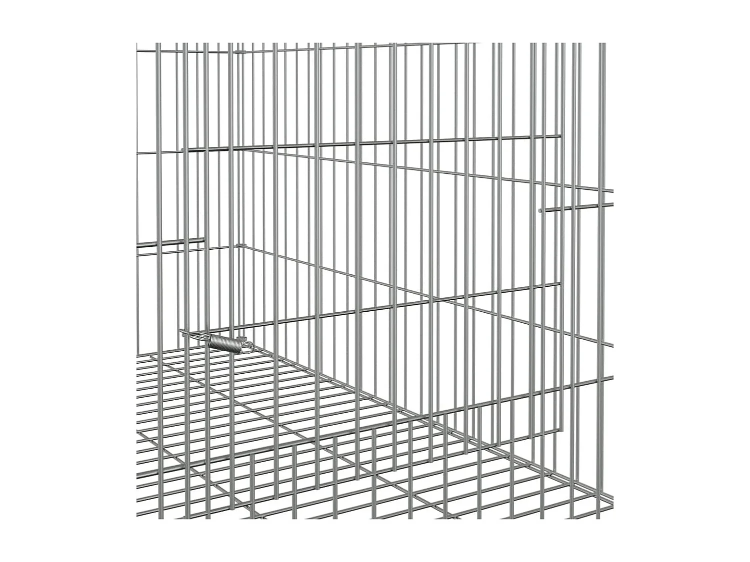 Cage à lapin 78x54x54 cm Fer galvanisé