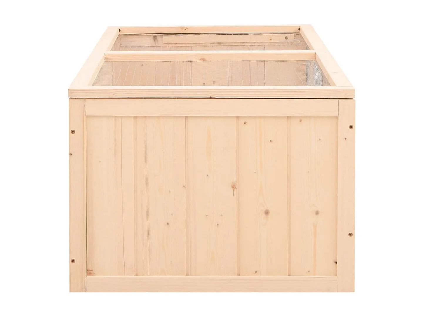 Cage à hamster 104x52x38 cm bois massif de sapin