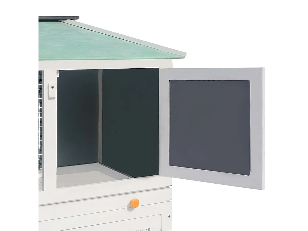 Cage double pour animaux Bois