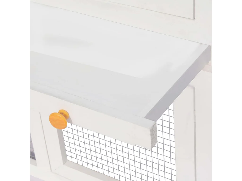 Cage double pour animaux Bois