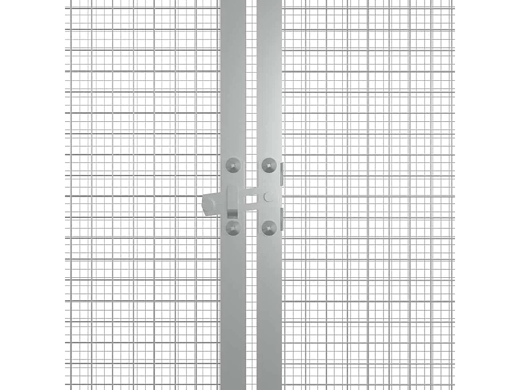 Cage pour poules Anthracite 200x91x100 cm Acier galvanisé